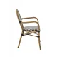 Chaise d'extérieur BHS-HoReCa KOP/RICCARDO.ARM.TX.2963/HH/STM