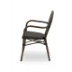 Chaise d'extérieur BHS-HoReCa KOP/RICCARDO.ARM.TX.7001/HH/STM