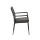 Chaise d'extérieur BHS-HoReCa KOP/INTRECCIO.TWI.1616/HH/STM
