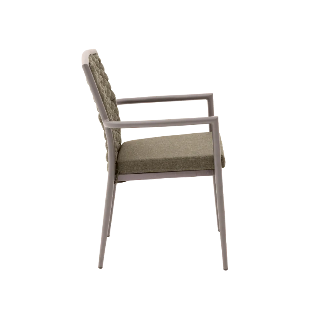 Chaise d'extérieur BHS-HoReCa KOP/INTRECCIO.TWI.7116/HH/STM
