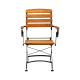 Chaise d'extérieur BHS-HoReCa KOP/LARA.GRAND.01.10/VL/STM