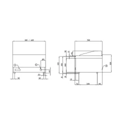 Chauffe-plat pour produits frits destiné aux navires LOTUS 05066014