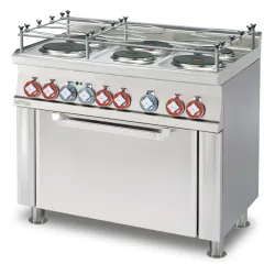 Cuisinière électrique avec four pour navires LOTUS 06661051X