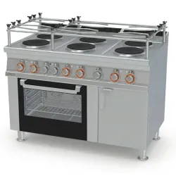 Cuisinière électrique avec four pour navires LOTUS 0880123AX