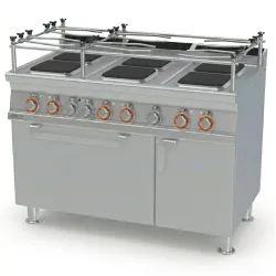 Cuisinière électrique avec four pour navires LOTUS 08801231X