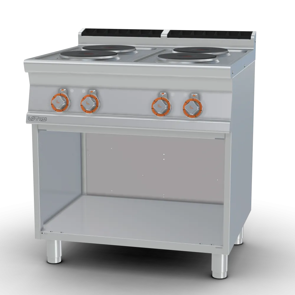 Plaque de cuisson électrique avec support ou armoire neutre LOTUS 08030830