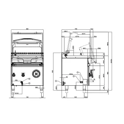 Friteuse électrique LOTUS 08130831X