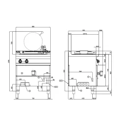 Sauteuse électrique pour navires LOTUS 08160831X