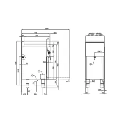 Cuisinière à gaz avec four LOTUS 06680851