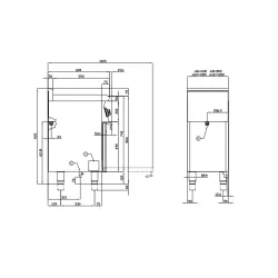 Cuisinière à gaz avec four LOTUS 06781251