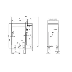 Cuisinière à gaz avec four LOTUS 06690860