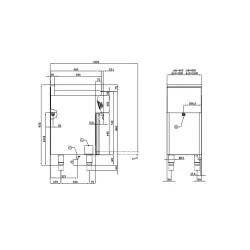 Cuisinière à gaz avec four LOTUS 06690862
