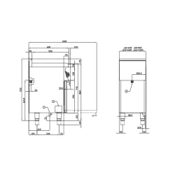 Cuisinière à gaz avec four LOTUS 06691060