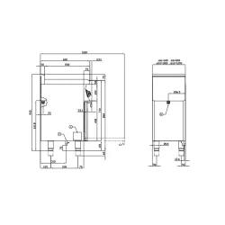 Cuisinière à gaz avec four LOTUS 06691062