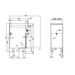 Cuisinière à gaz avec four LOTUS 06790863