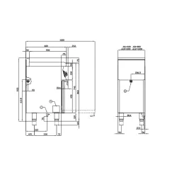 Cuisinière à gaz avec four LOTUS 06791262
