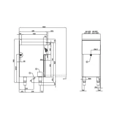 Cuisinière à gaz avec four LOTUS 06791263