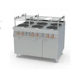Cuisinière électrique avec four pour navires LOTUS 09801230X