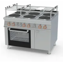 Cuisinière électrique avec four pour navires LOTUS 0980123AX