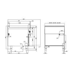 Cuisinière électrique avec four LOTUS 09660830