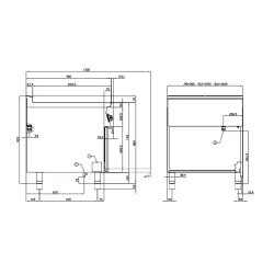 Cuisinière électrique avec four LOTUS 09800831