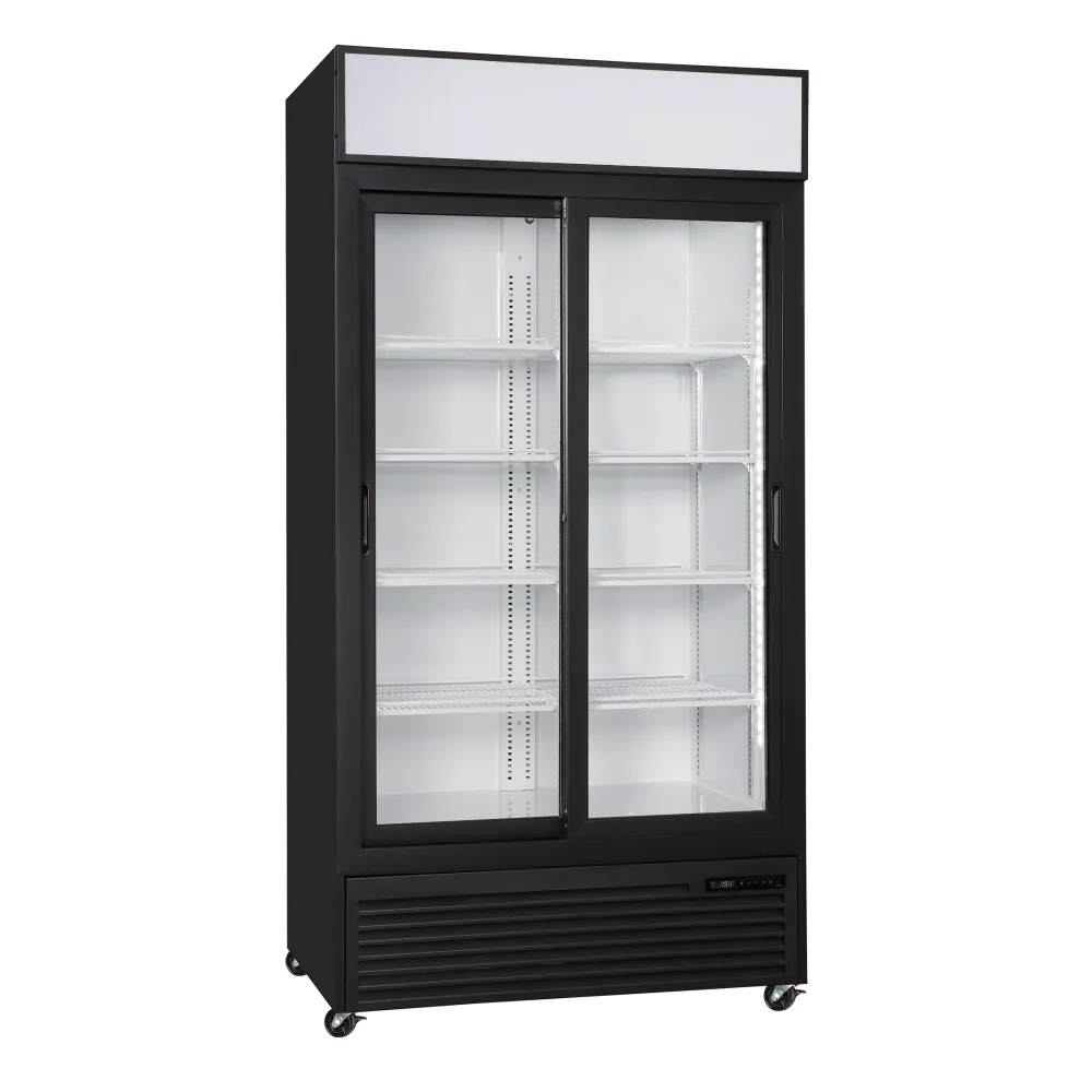 Armoire réfrigérée vitrée SCANDOMESTIC 263111DCC802BWSLD