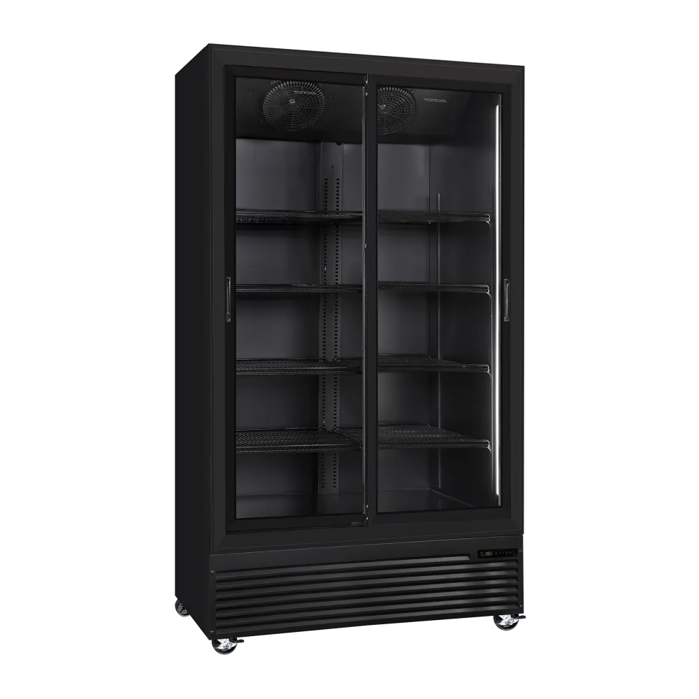 Armoire réfrigérée vitrée SCANDOMESTIC 263111DC1000BSLD