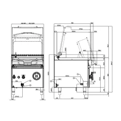 Sauteuse électrique pour navires LOTUS 09130831X