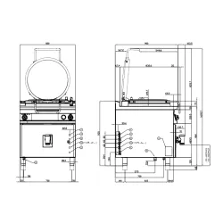 Sauteuse électrique pour navires LOTUS 09160831X
