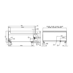 Table de cuisson électrique pour navires LOTUS 19030431X