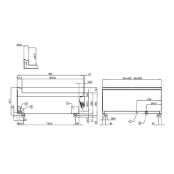 Friteuse électrique pour navires LOTUS 19090430X