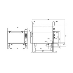 Four électrique multifonction pour navires LOTUS 09510830X