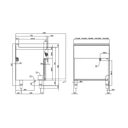 Cuisinière à gaz avec four LOTUS 08680851
