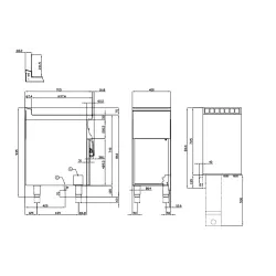 Friteuse gaz LOTUS 08260452