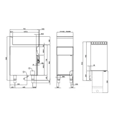 Friteuse gaz LOTUS 08260450