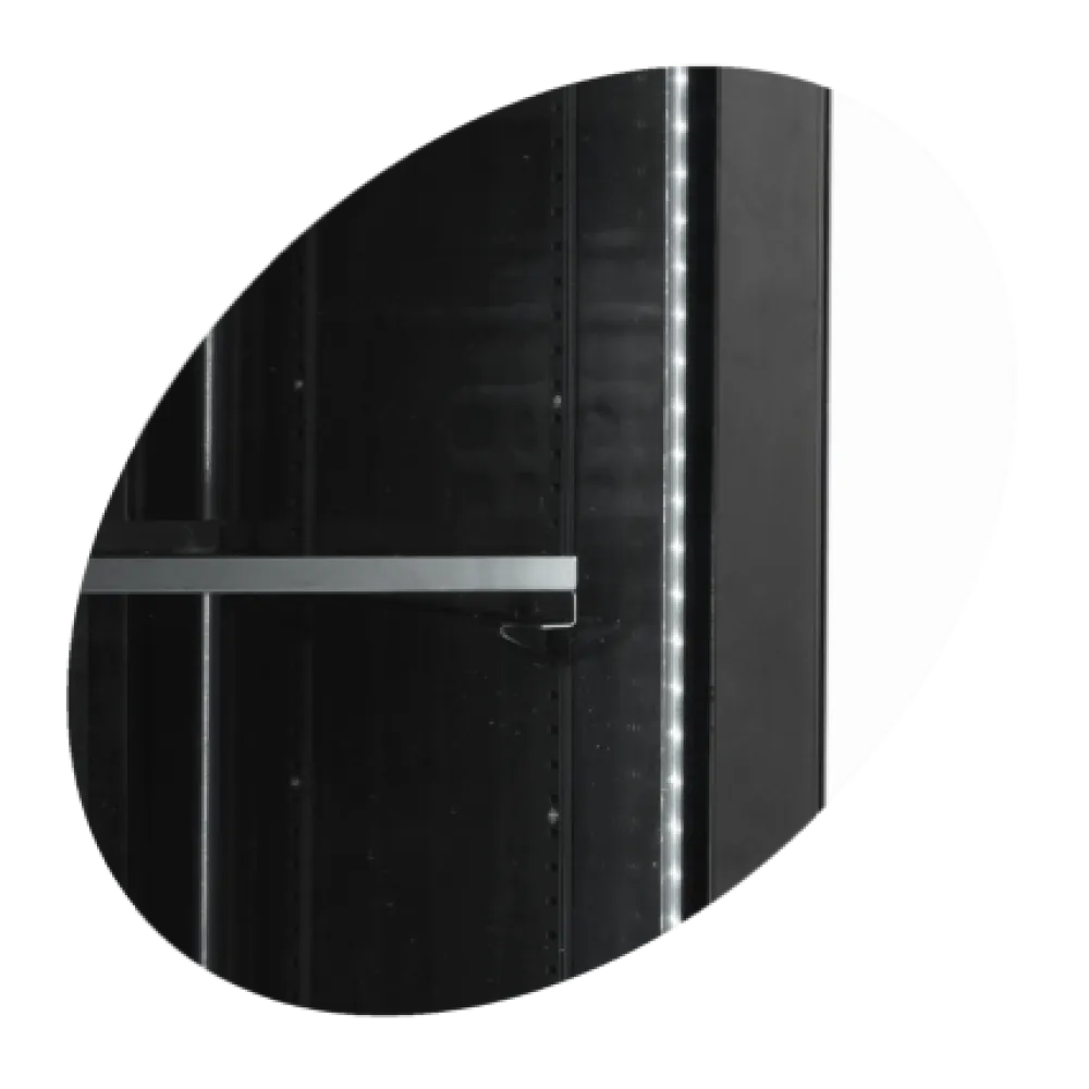 Armoire réfrigérée vitrée TEFCOLD SCU1425H